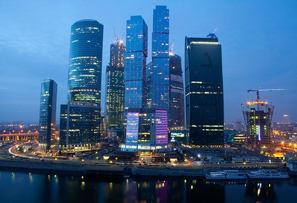 высотки Москва-Сити фото 1