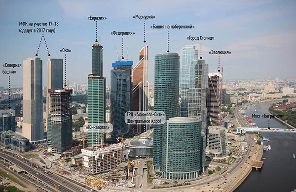 высотки Москва-Сити фото 5